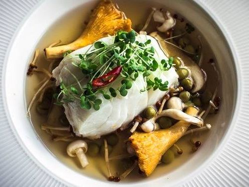 A plate by Asheesh Danee, italian private chef in Los Angeles