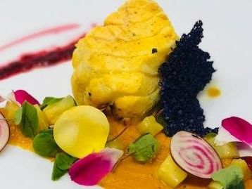A plate by Benjamin Kalifa, japanese private chef in Los Angeles