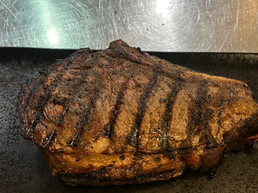 A plate by Branden Ervin, italian private chef in Los Angeles