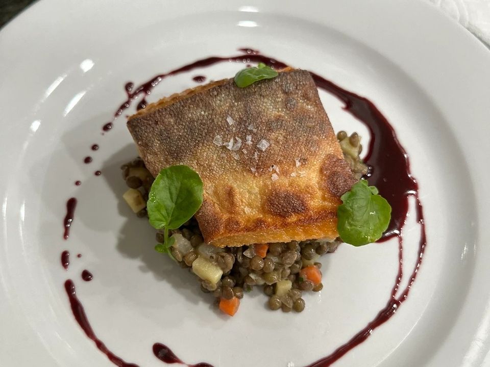 A plate by Caleb Hernandez, mediterranean private chef in Los Angeles