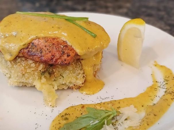 A plate by Dylan Roston, italian private chef in Los Angeles