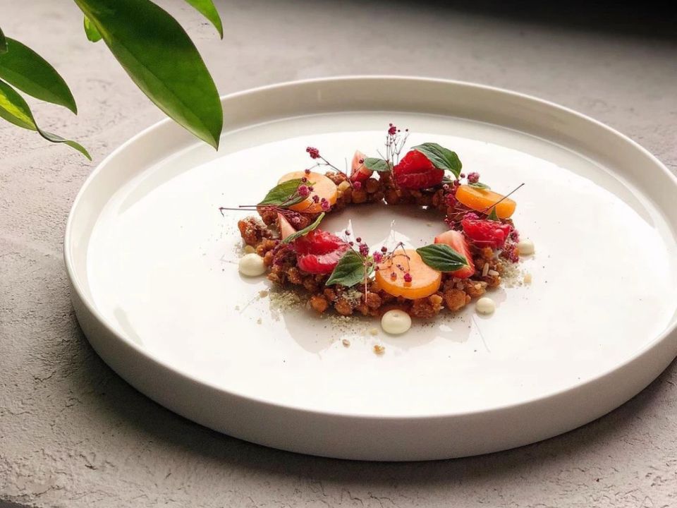 A plate by Hamlet Margar, italian private chef in Los Angeles