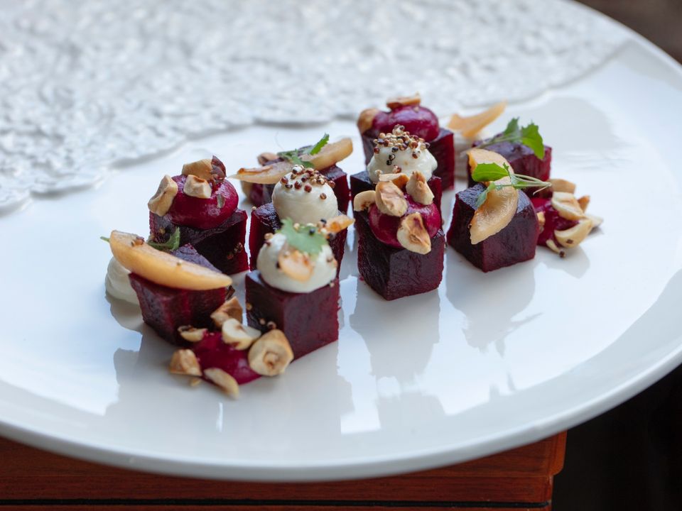 A plate by Jimmy Matiz, italian private chef in Los Angeles