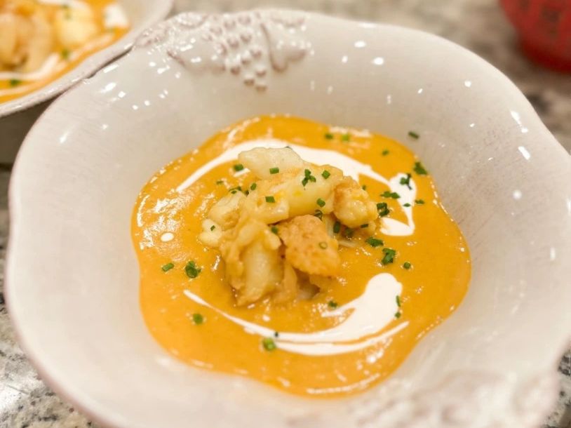 A plate by Keis Briscoe, latin american private chef in Los Angeles