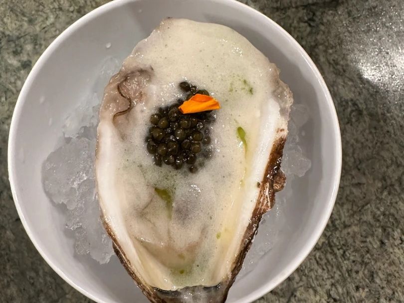 A plate by Kotryna Rodriguez, french private chef in Los Angeles