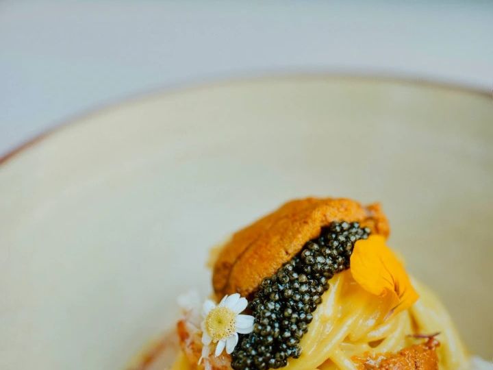 A plate by Marco Cerruti, italian private chef in Los Angeles