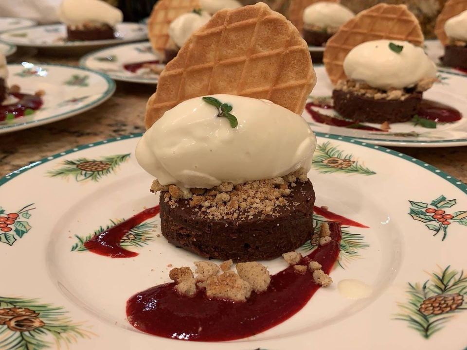 A plate by Matthew Lazarchick, mexican private chef in Los Angeles