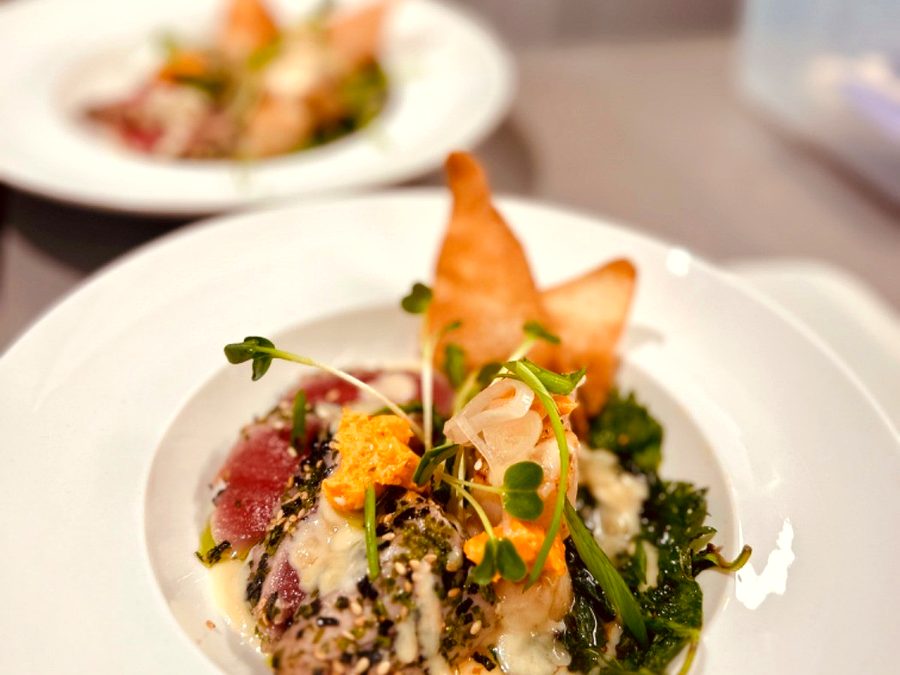A dish by Morgan Mead, Modern Global private chef in Los Angeles